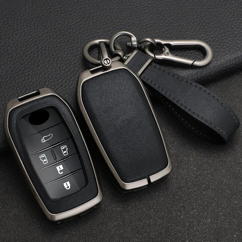 

Zinc Alloy Car Keycase Suitable For Toyota Vellfire Alphard 30 Series 2 Voxy Noah Esquire Harrier Previa Shell Fob Accessories