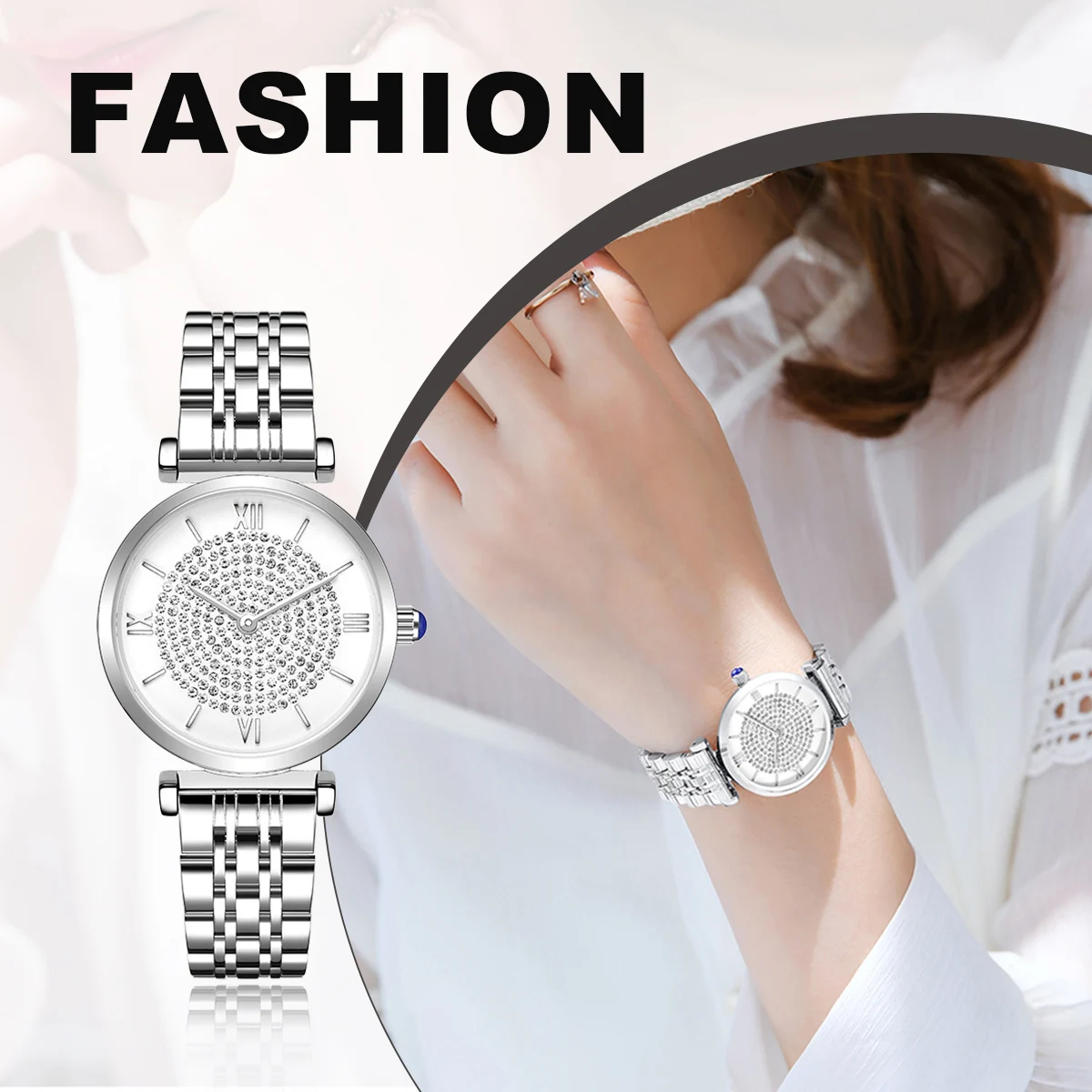 READ Women Analog Quartz Wrist Watch | Stainless Steel Bracelet Band | Daily Water Resistant Ladies Dress Wrist Watch