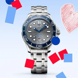 PAGANI DESIGN Men's Mechanical Watches Automatic Watch For Men Sapphire crystal 100M Stainless steel Diving Wristwatch clock man
