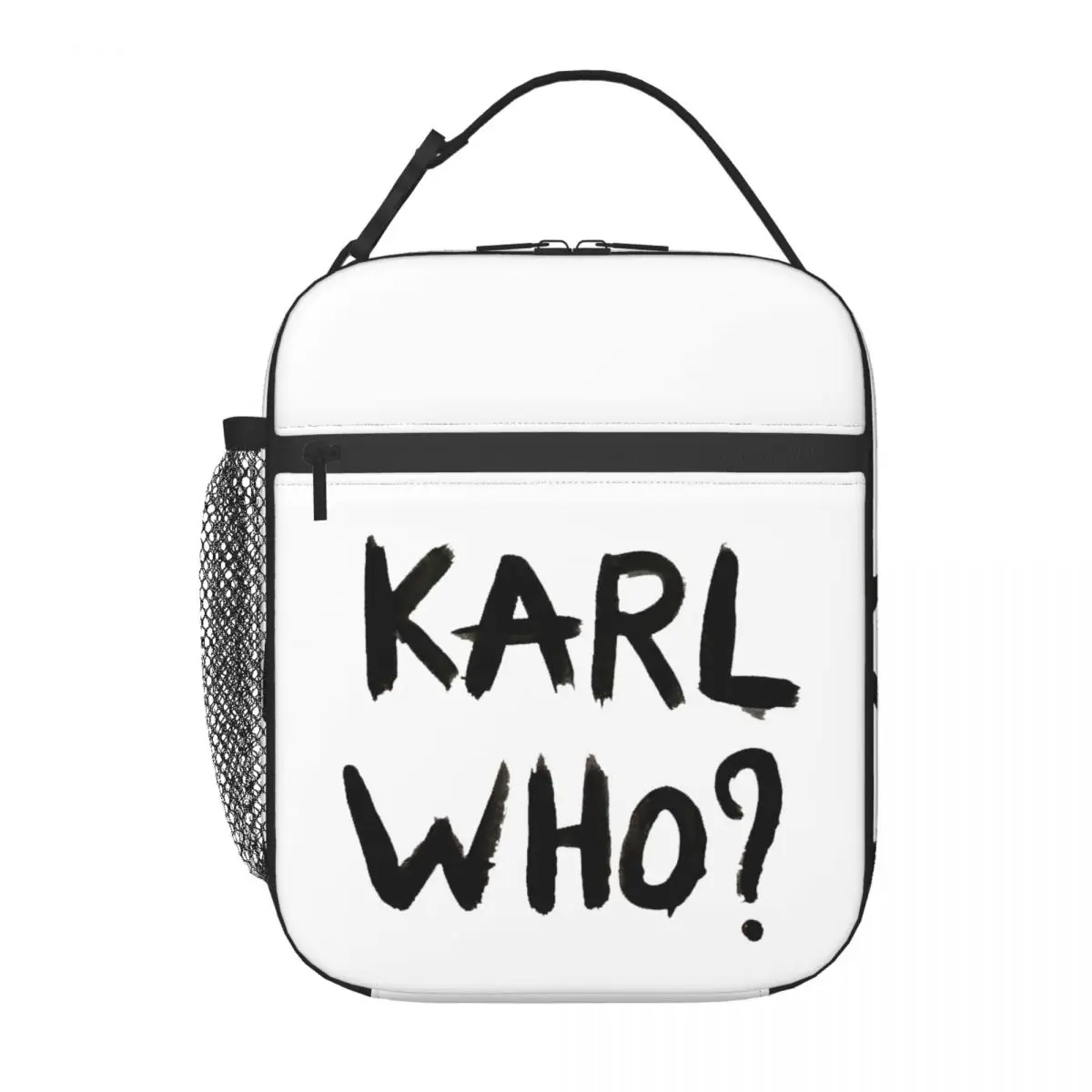 Karl Who Insulated Lunch Bag for Women Resuable Thermal Cooler Lunch Tote Office Work School