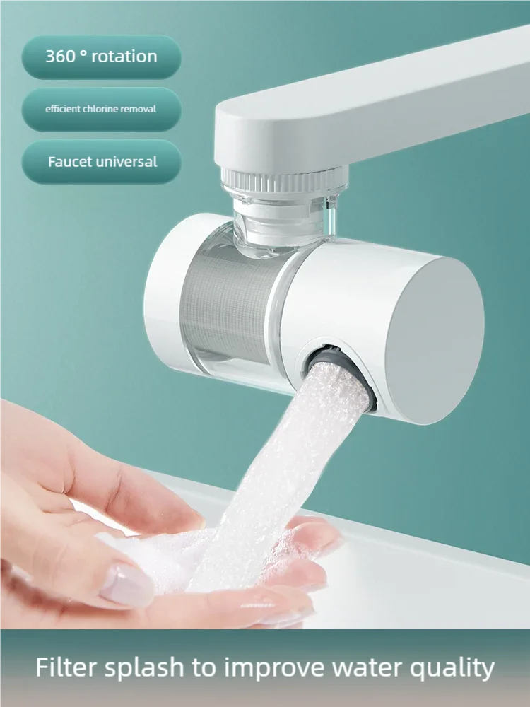 

720 Degree Rotating Universal Extension Nozzl,Faucet Filter Splash Proof Tap Water Purifier Filtration And Pressurization