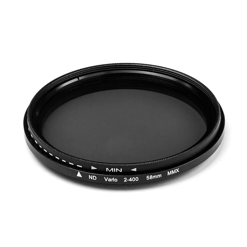 ND Filter Neutral Density ND2 ND4 ND8 Filtors 49MM 52MM 55MM 58MM 62MM 67MM 72MM 77MM Photography for Canon/Nikon ForSony Camera