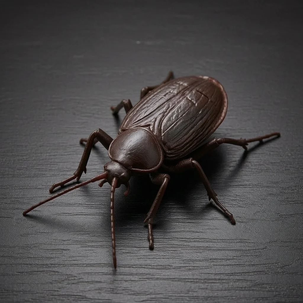 Fake Cockroach Prop Realistic Lifelike Rubber Halloween Costume Prank Horror Toy Joke April Fools Decor
