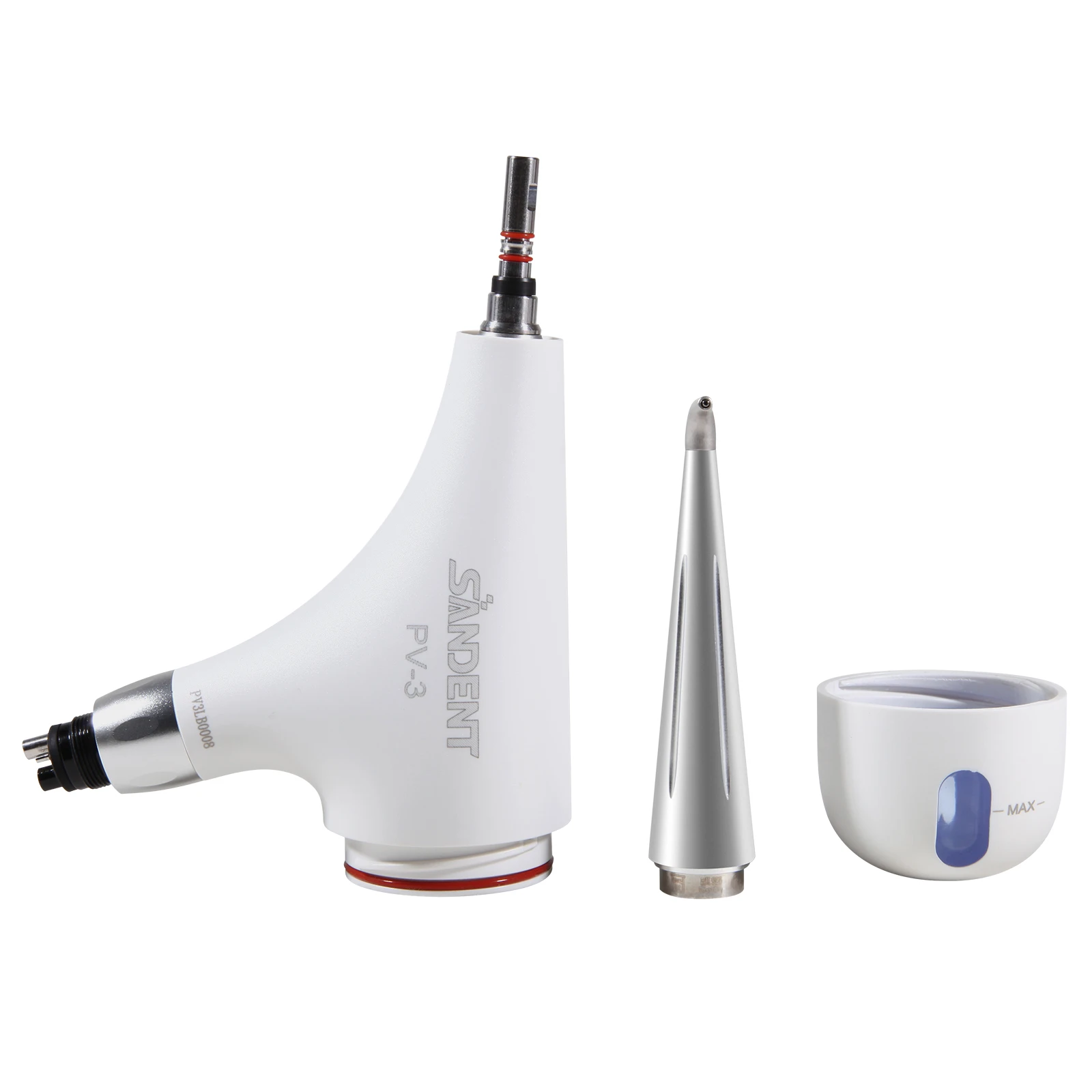 den tal 4-Hole Air Flow Polisher Handpiece Hygiene Prophy Abrasion Sandblaster