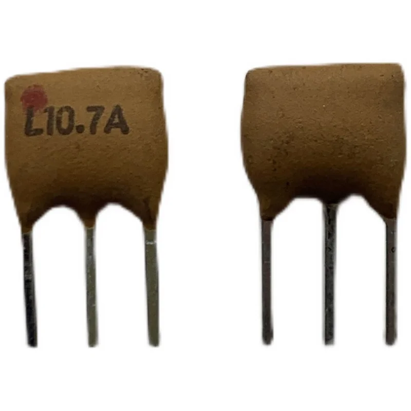 10pcs/ceramic filter L10.7A frequency modulation LT10.7MA5 ceramic filter radio commonly used