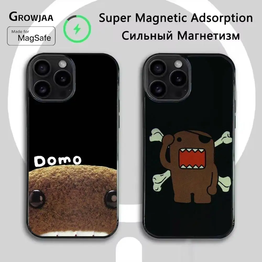 

D-Domo kun Phone Case For iPhone 16e,16,15,14,13,12,11,Plus,Pro,Max,Mini Magsafe Magnetic Wireless Charging