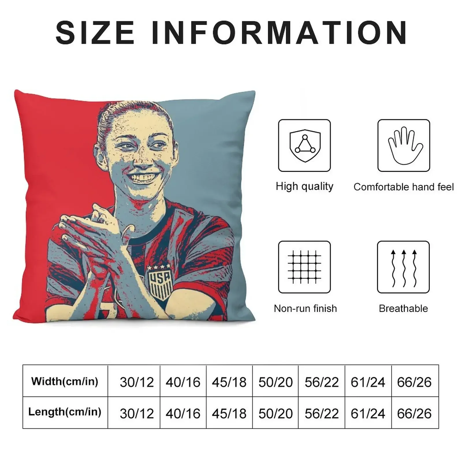 Christen Press Throw Pillow Pillowcases Luxury Sofa Cushions Pillow Decor Anime pillow