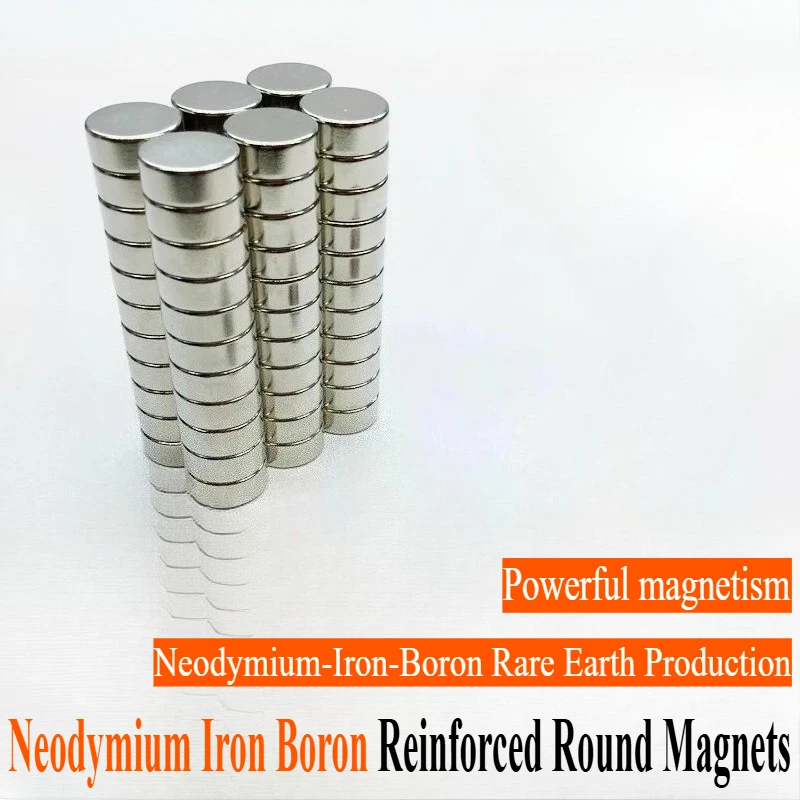 

50pcs/lot Circular reinforced magnets with diameters ranging from 25 millimeters