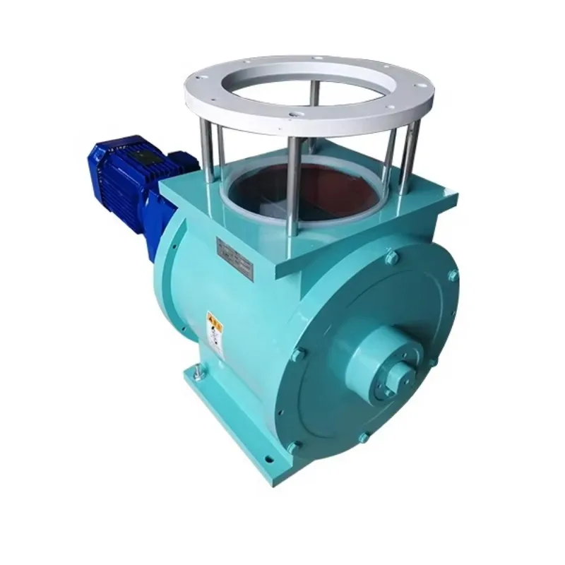 

Rotary Airlock Valve for Wood Chips