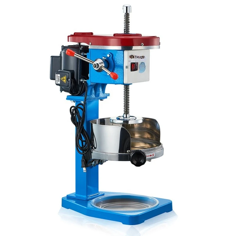 Electric ice crusher, snowflake shaver, commercial, small