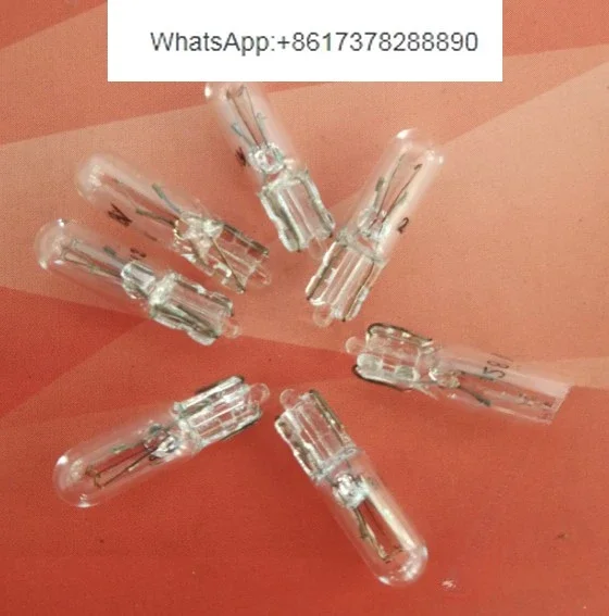 10pcs  Switch bulb Incandescent lamp Suitable for W2 * 4.6d lamp holder Working voltage 24V RAFIX16 switch