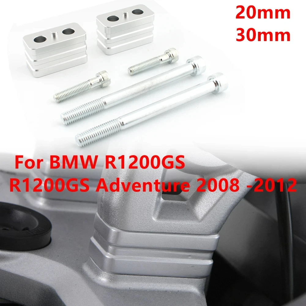 

For BMW R1200GS / R 1200 GS Adventure R1200 GS 2008 -2012 20mm 30mm Motorcycle Accessories Handlebar Risers Mount Clamp Kit Fit