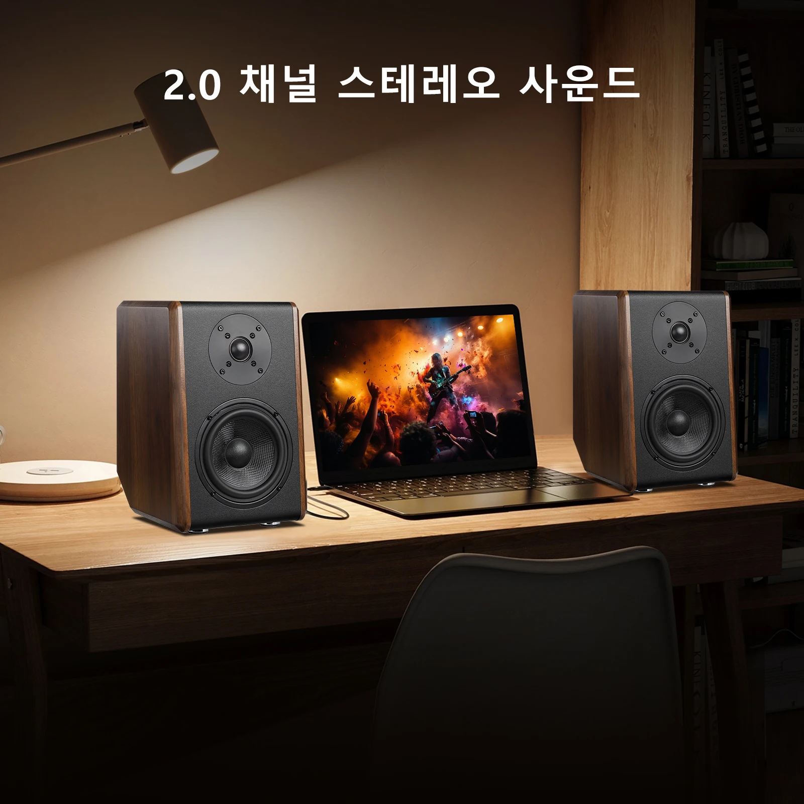 AIYIMA S700 액티브 책장 스피커, 120W 블루투스 무선 하이파이 사운드 시스템, 나무 책장 스피커, 오디오 출력 서브우퍼 TRS RCA AUX 입력