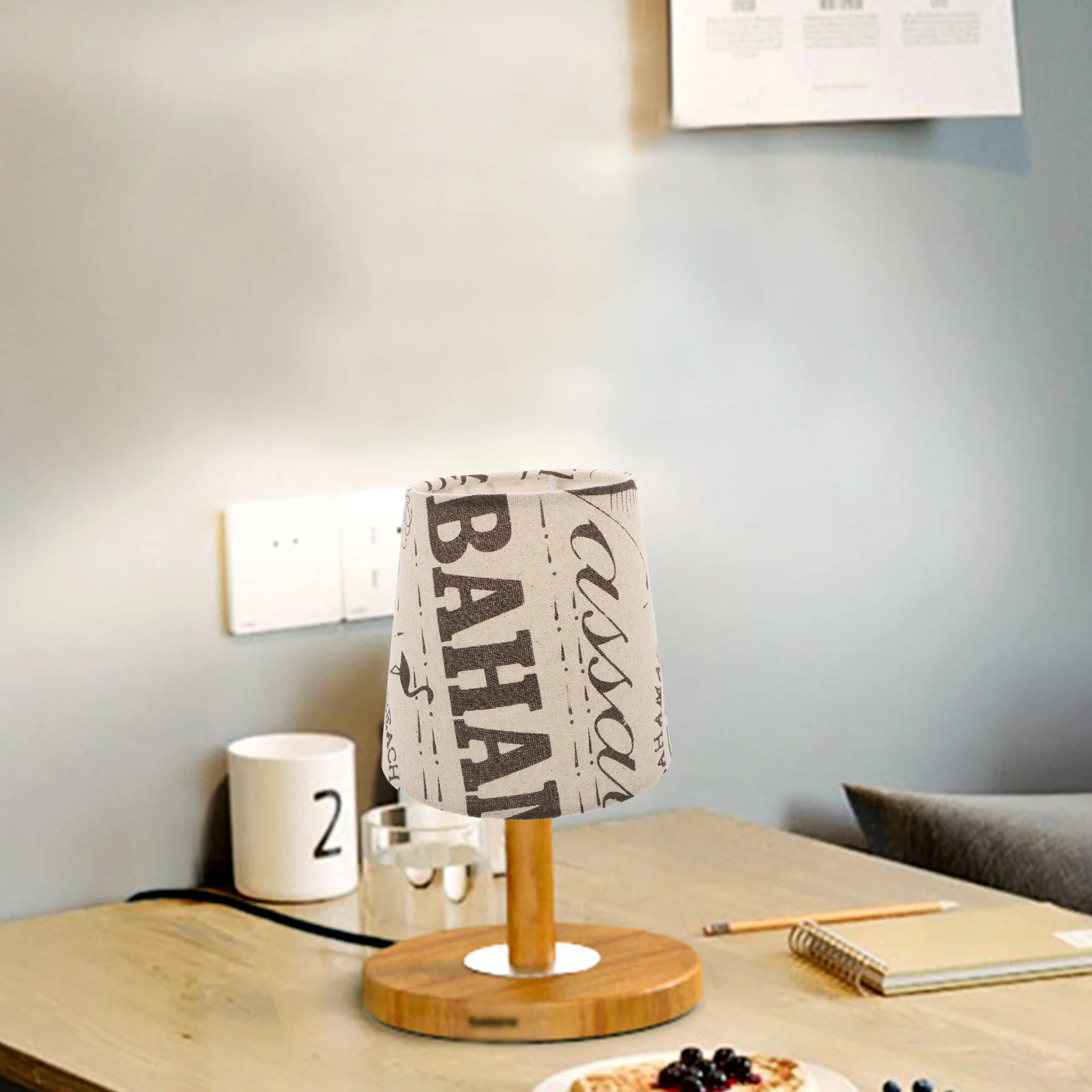 

1Pcs Cloth Lampshade Durable Creative Light Cover Decor for Bedroom Living Room Wall Floor Decor Cloth Lampshade