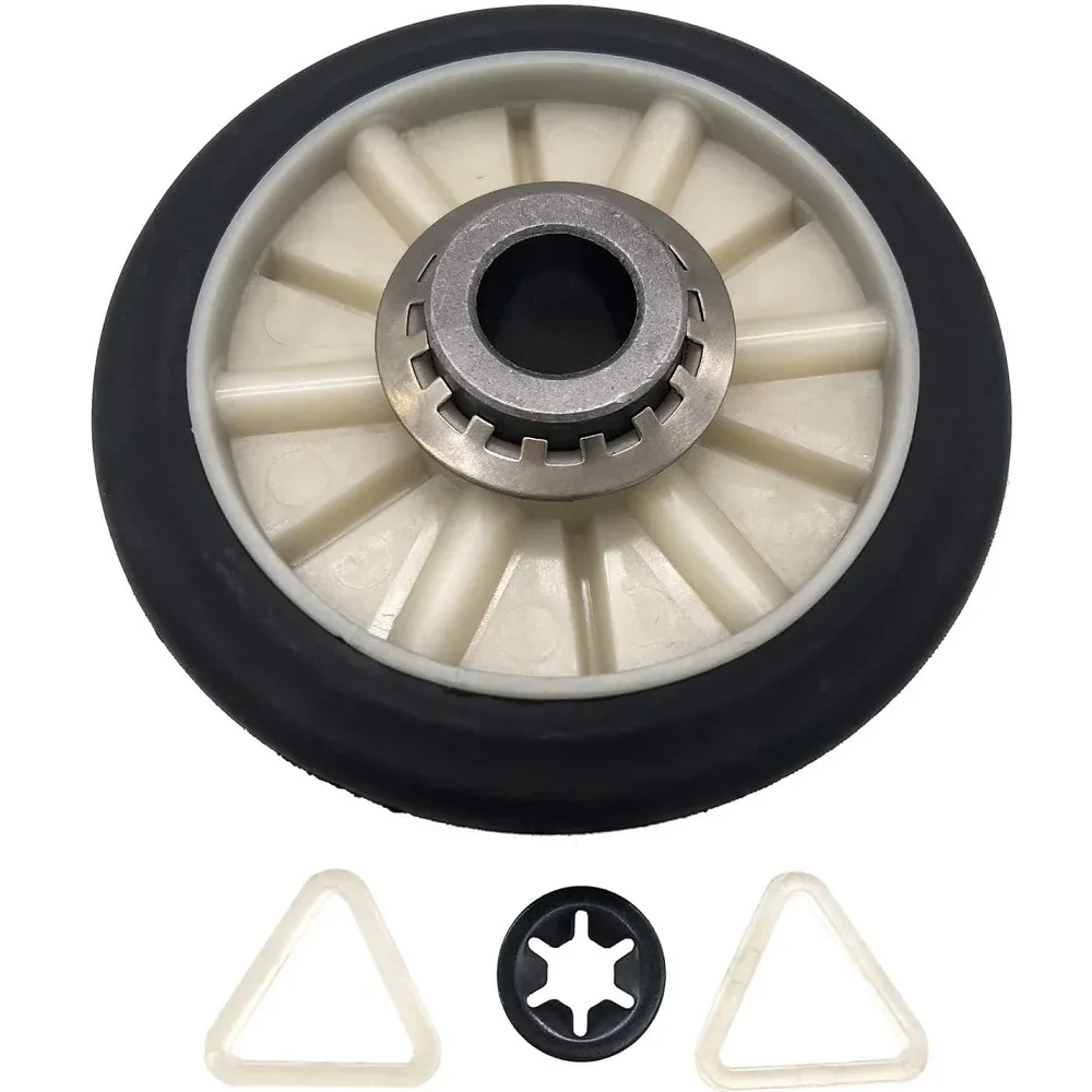 349241 T Dryer Rear Drum Support Roller Kit เข้ากันได้กับ Kenmore & Whirlpool Dryers 26000349241 , 337089 , 3389901 , 3397588