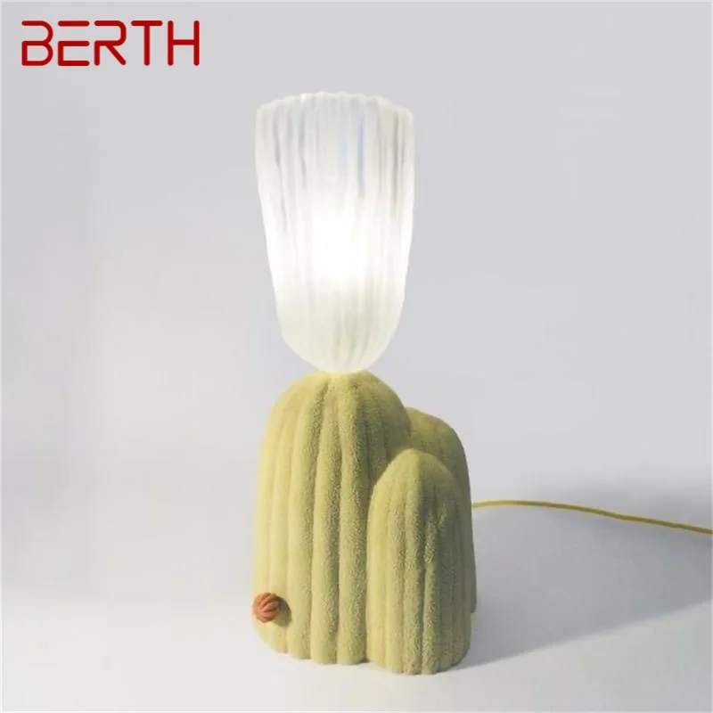 

BERTH Nordic Vintage Table Lamp Contemporary Creative LED Desk Lighting for Home Decor Bedside Living Room