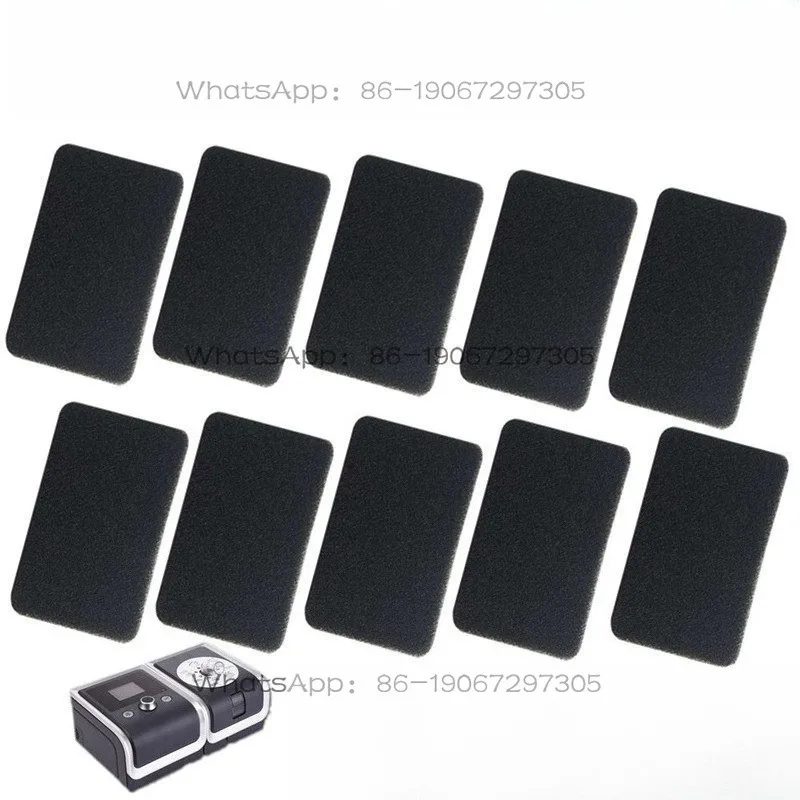 Respirator Cotton Filter Respirator Anti-snoring Filter Cotton Black Sponge Filter Element Accessories