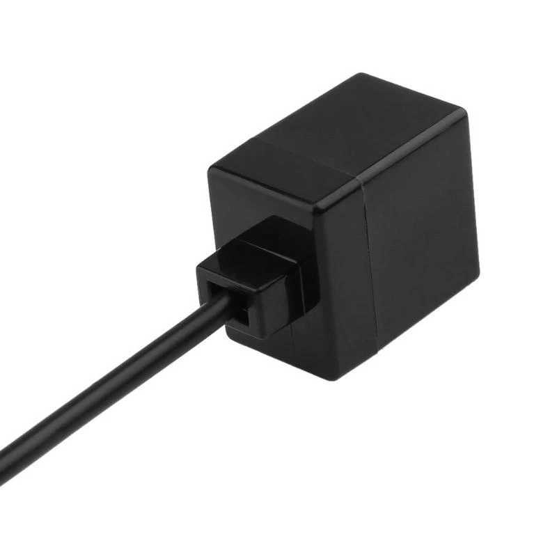 Popular RJ9 4P4C Male to Double Female Port Connector Headset Adapter Extension Cable Phone Adapter Cable Phone Extension Cord