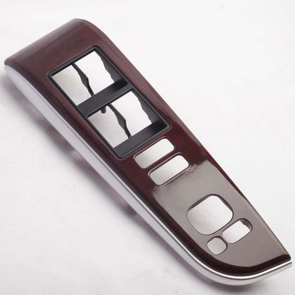 Door Window Glass Lifter Switch Decorative Panel Armrest Peach Wood Panel for Toyota Camry 2012 2013 2014 2015 2016 2017