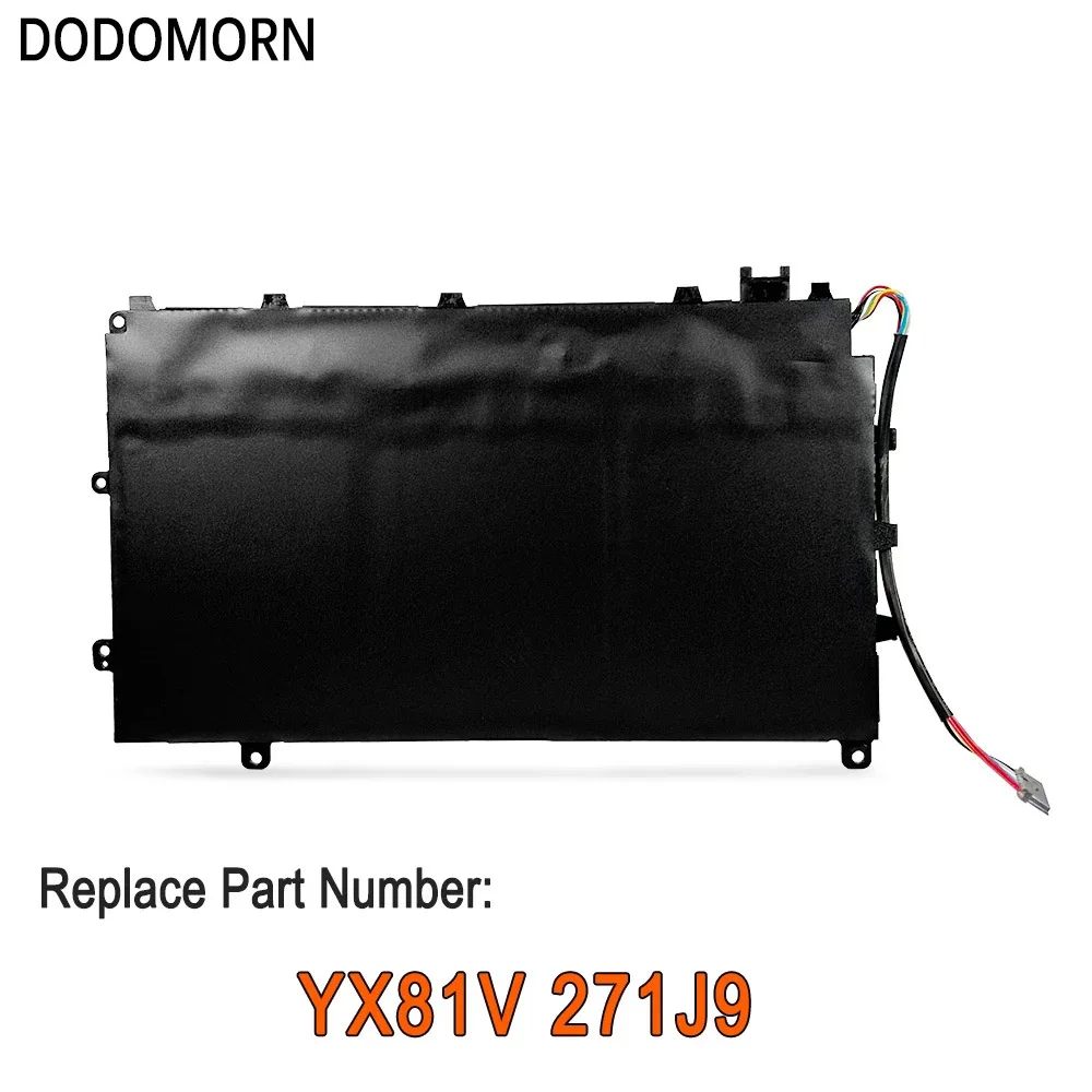 DODOMORN 11.4V 35Wh 271J9 Laptop Battery For Dell Latitude 13 7000 7350 Series YX81V GWV47 0GWV47 With Tracking Number In Stock