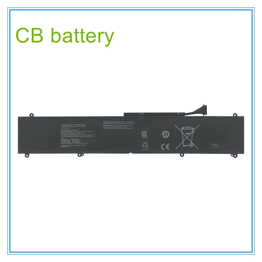 

Новый аккумулятор для ноутбука RC30-0483 для 16 2023 RTX 4070 RZ09-05102EJ9 SGM4 SWM4 RZ09-0483REH3 4ICP5/51/149