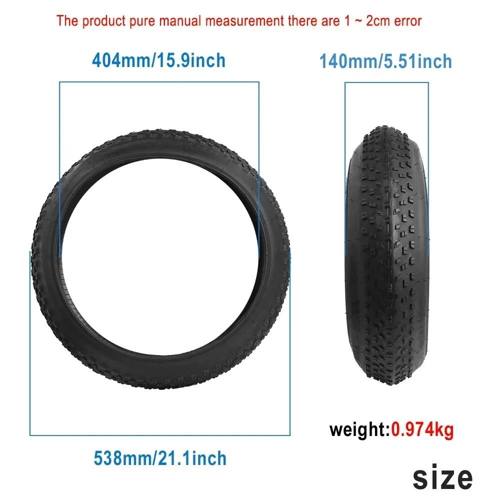 20x3.0 20x4.0 20x4.5 20x5.0 Fat Tire 20x400 Schlauch für 20 Zoll E-Bike – Verschleißfeste Offroad-Sand-Schnee-Reifen-Teile – Detail 28