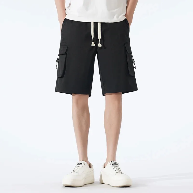 

Santic летние мужские шорты для скоростного спуска, светоотражающие повседневные шорты для горного велосипеда, быстросохнущие короткие велосипедные шорты для горного велосипеда KM24C05188