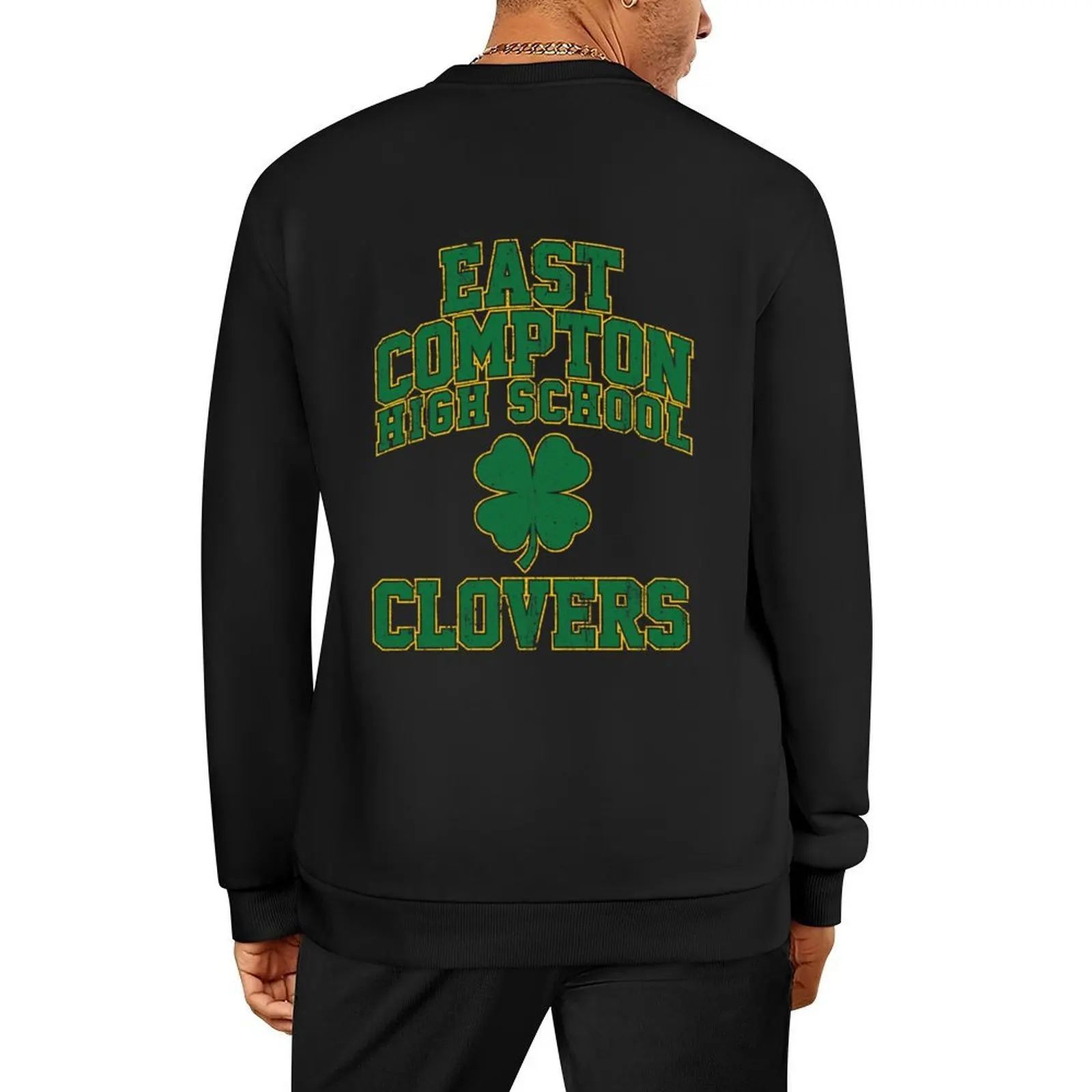 

East Compton High School Clovers (Variant) Pullover clothes for men men clothes autumn clothes anime hooded sweatshirt