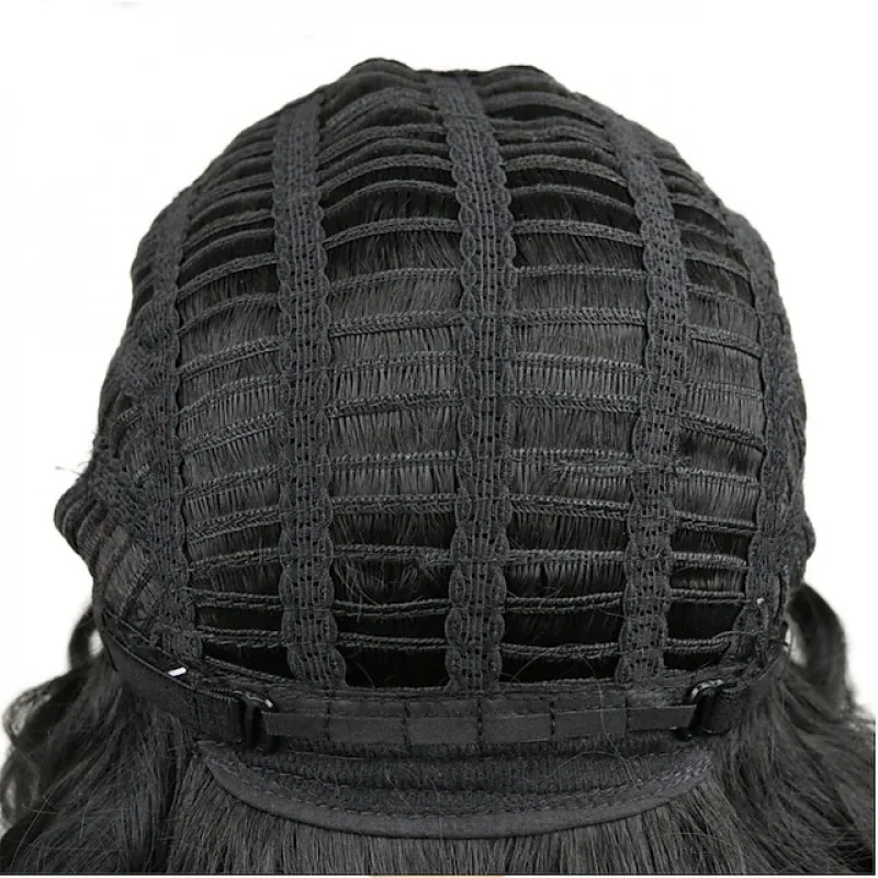 المرأة شعر مستعار مصنع غطاء رأس النمط الأوروبي والأمريكي شعر مستعار الاصطناعية الأفريقية تجعيد الشعر الصغيرة أغطية الرأس قصيرة مجعد عالية درجة الحرارة #5
