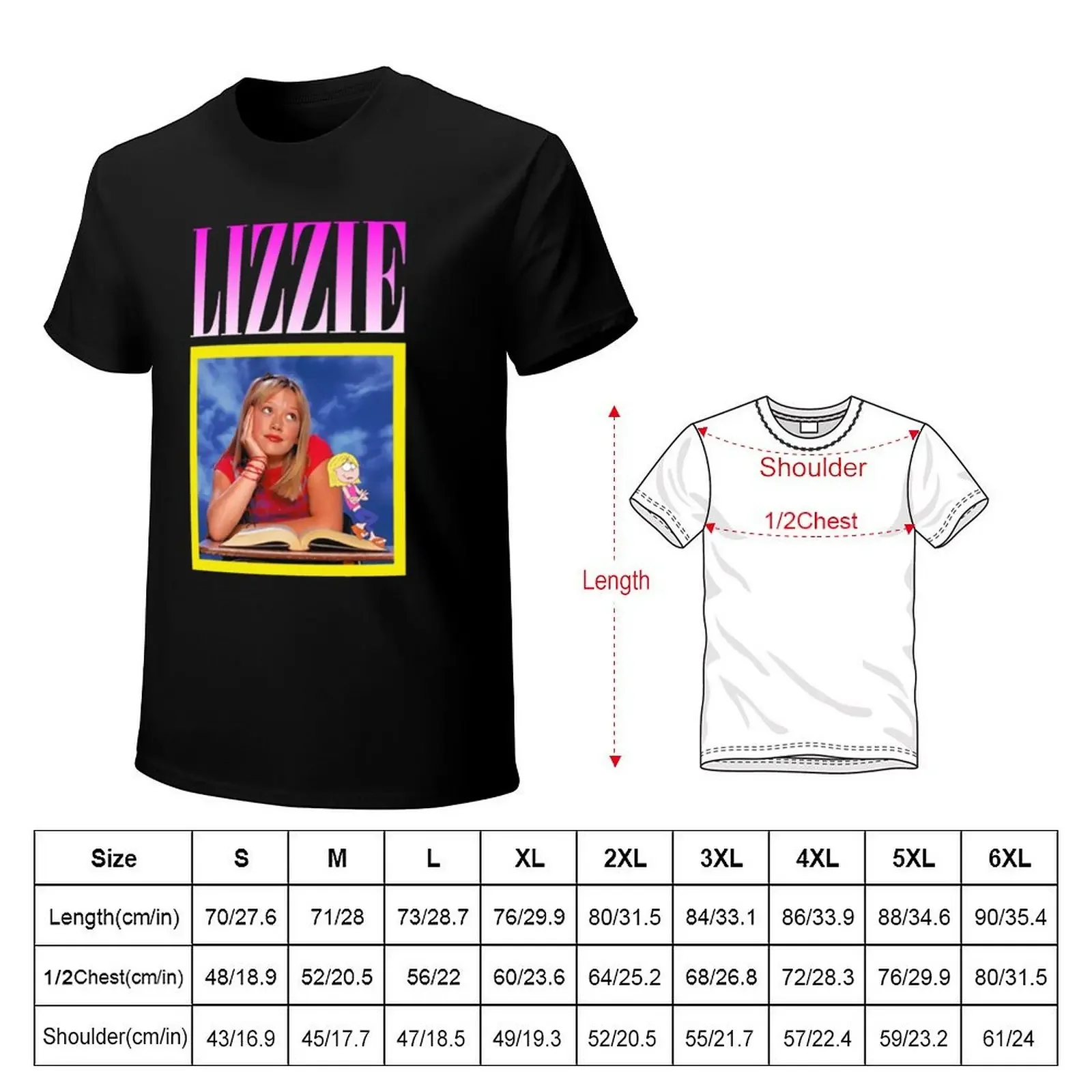 Lizzie McGuire 90s shirt design T-Shirt customs design your own cute clothes heavy weight t shirts for men