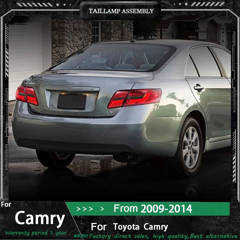 

LED Taillights Assembly For Toyota Camry 2009-2012 2013 2014 With LED Running Brake Lights Turn Signal Reverse Lamps Auto Tool