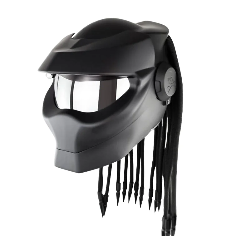 Predator Full Face Motorcycle Helmets ABS Material for Motorbike Riding