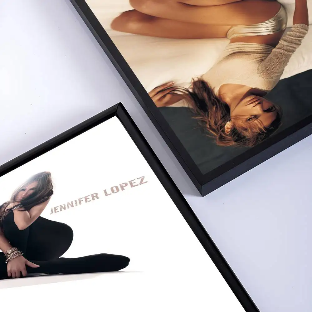 جينيفر جلو لوبيز المغني المشارك معرض يطبع ذاتية اللصق ديكورات المنزل صور مطبوعة للحوائط غرفة المعيشة ملصق S