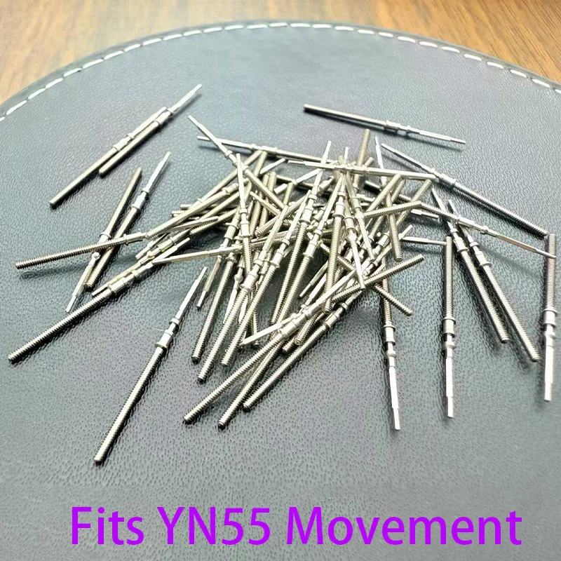 

YN55 Stem YN56 Stem 2pcs/4pcs Movement Watch Steel Stem Crown Kit Watch Parts For YN55 YN56 Movement Watches Stem Replace parts
