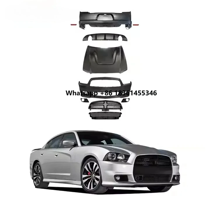 

For Charger 2008-2014 Bumpers Body Kit Good Quality Full Kit SRT Style Body Kit Car Accessories
