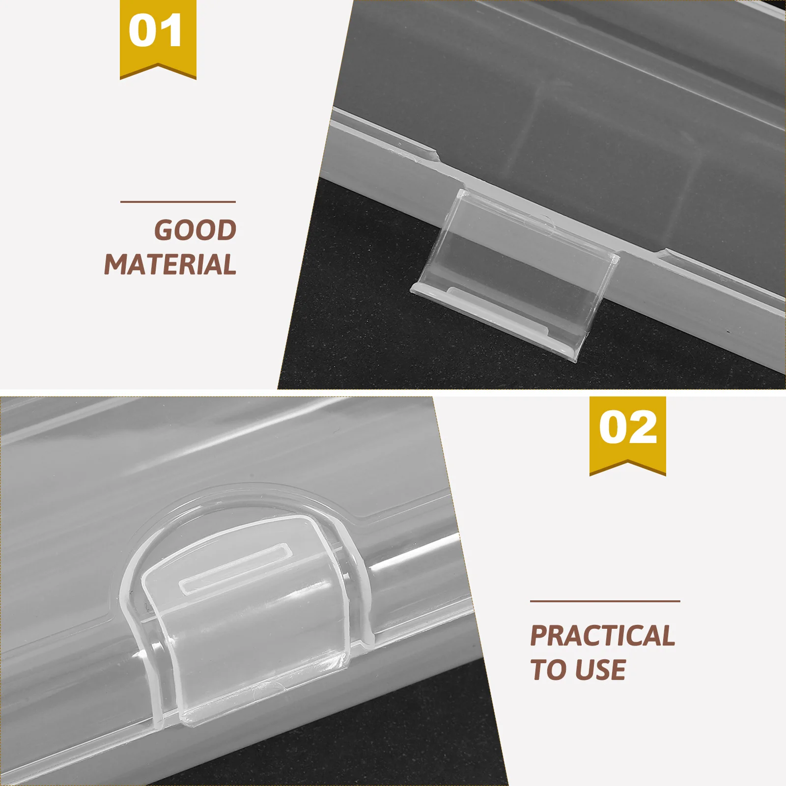 

5Pcs Makeup Brush Storage Container Compact Travel Toothbrush Holder Case Sturdy Plastic Toothbrush Cover for Multiple Brushes