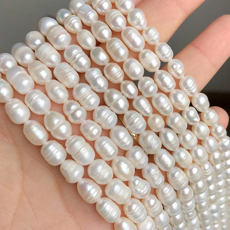 Natural Freshwater Pearl Beads High Quality Irregular Shape 2-10mm Punch Loose Beads for Jewelry Making DIY Necklace Bracelet