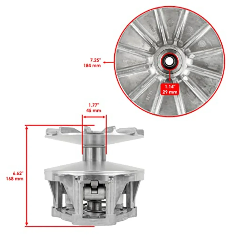 Полная муфта основного привода с инструментом для внедорожников. Высокопроизводительный компонент коробки передач, совместимый с Pol.