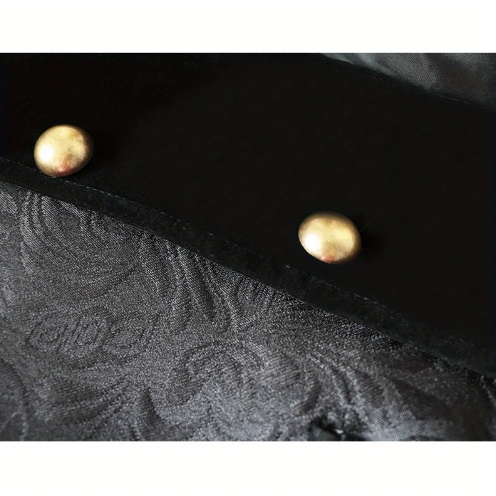 Casaco medieval masculino – jaqueta uniforme vintage jacquard liso, perfeita para shows de cosplay e reconstituições históricas