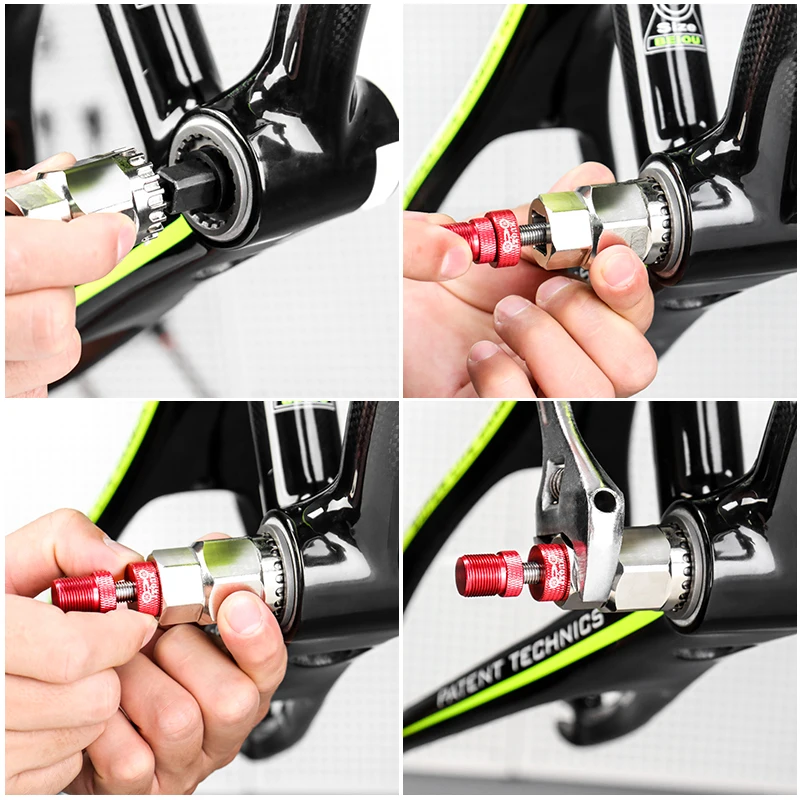 MUQZI Bike Bottom Bracket Removal Installation Anti‑Drop Device Square Taper Spline Bottom Bracket Remover Fixing Tool