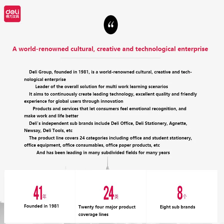 لوحة طباعة دائرية متعددة الأغراض من Deli9863، حبر سريع الجفاف، أدوات مكتبية عالية الجودة #6