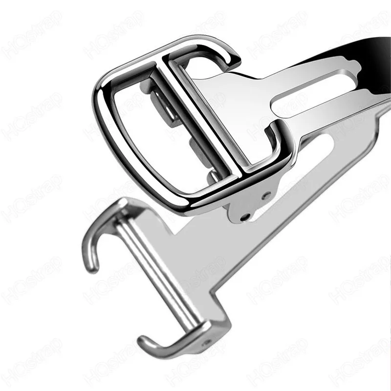 Folding Buckle for Cartier Watch Buckle Stainless Steel 16mm 18mm 20mm 14mm Strap Clasp Silver Watches Accessories image 5
