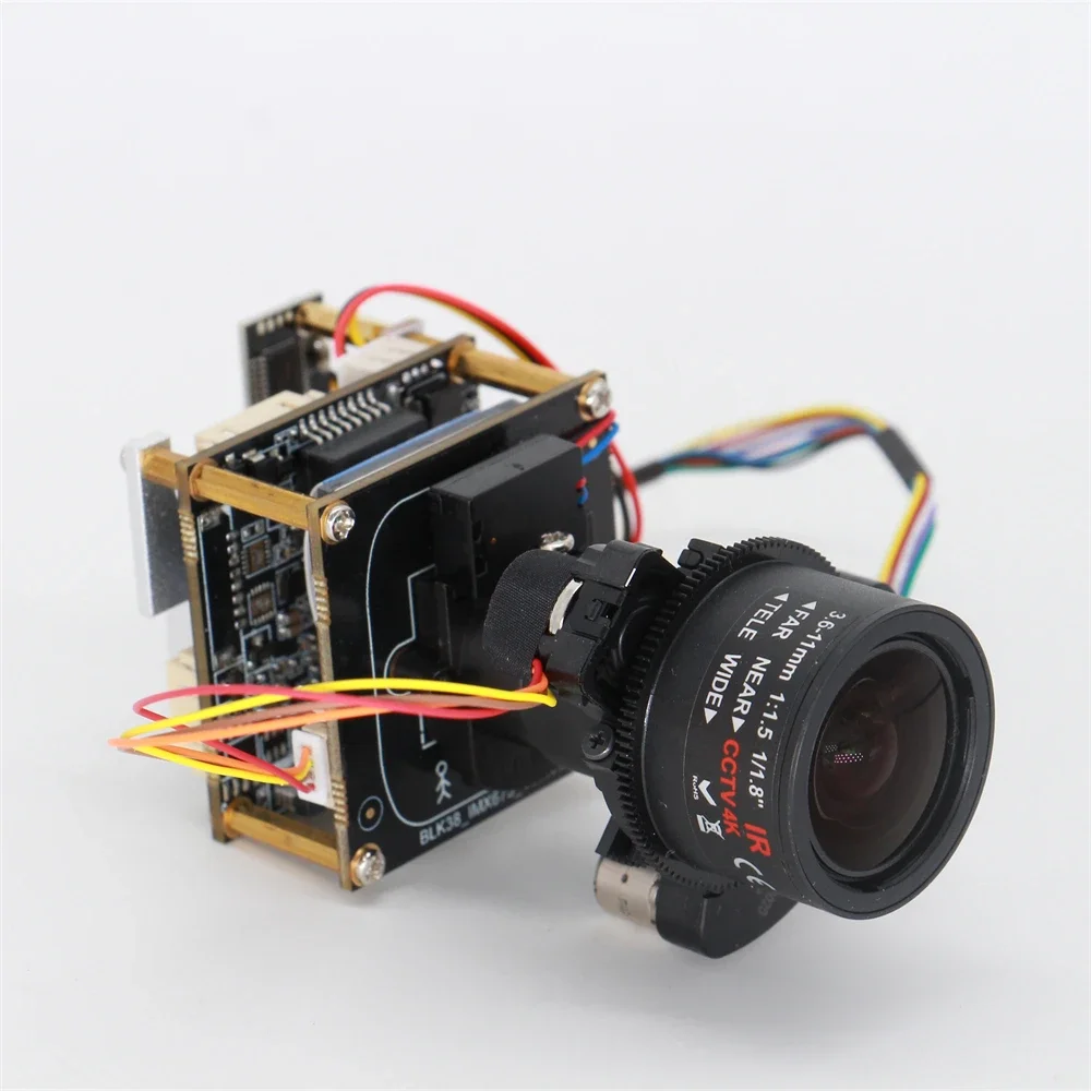 

New 8MP 4K 60fps Starvis 2 Starlight IMX678+SD3402 3.6-11mm Motorized Zoom WIFI Camera Module SIP-K678U2-3611