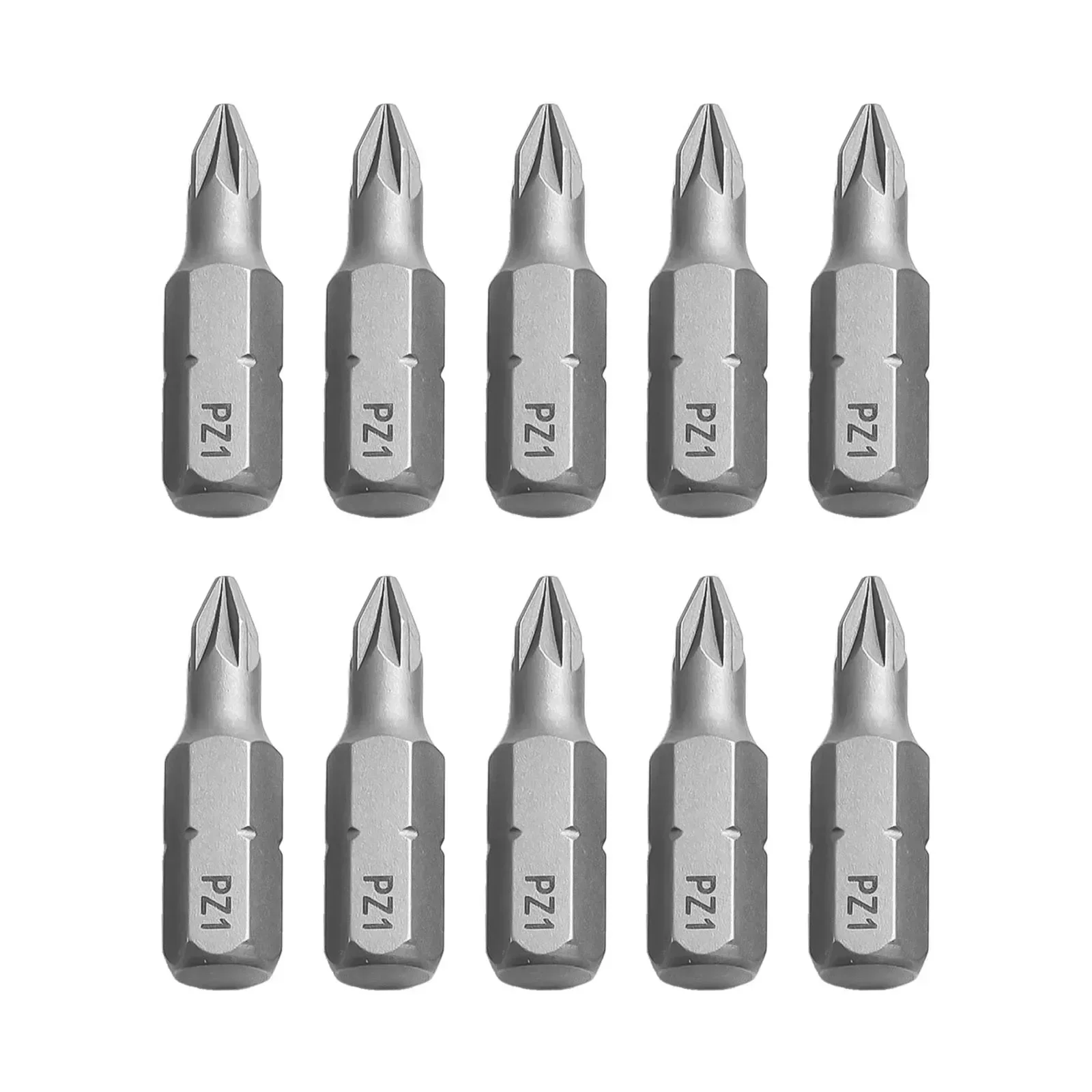 10pcs PZ1 PZ2 PZ3 25mm Alloy Steel Precision Screwdriver Set Of Bits For Drill Impact Screwdriver Hand Tools