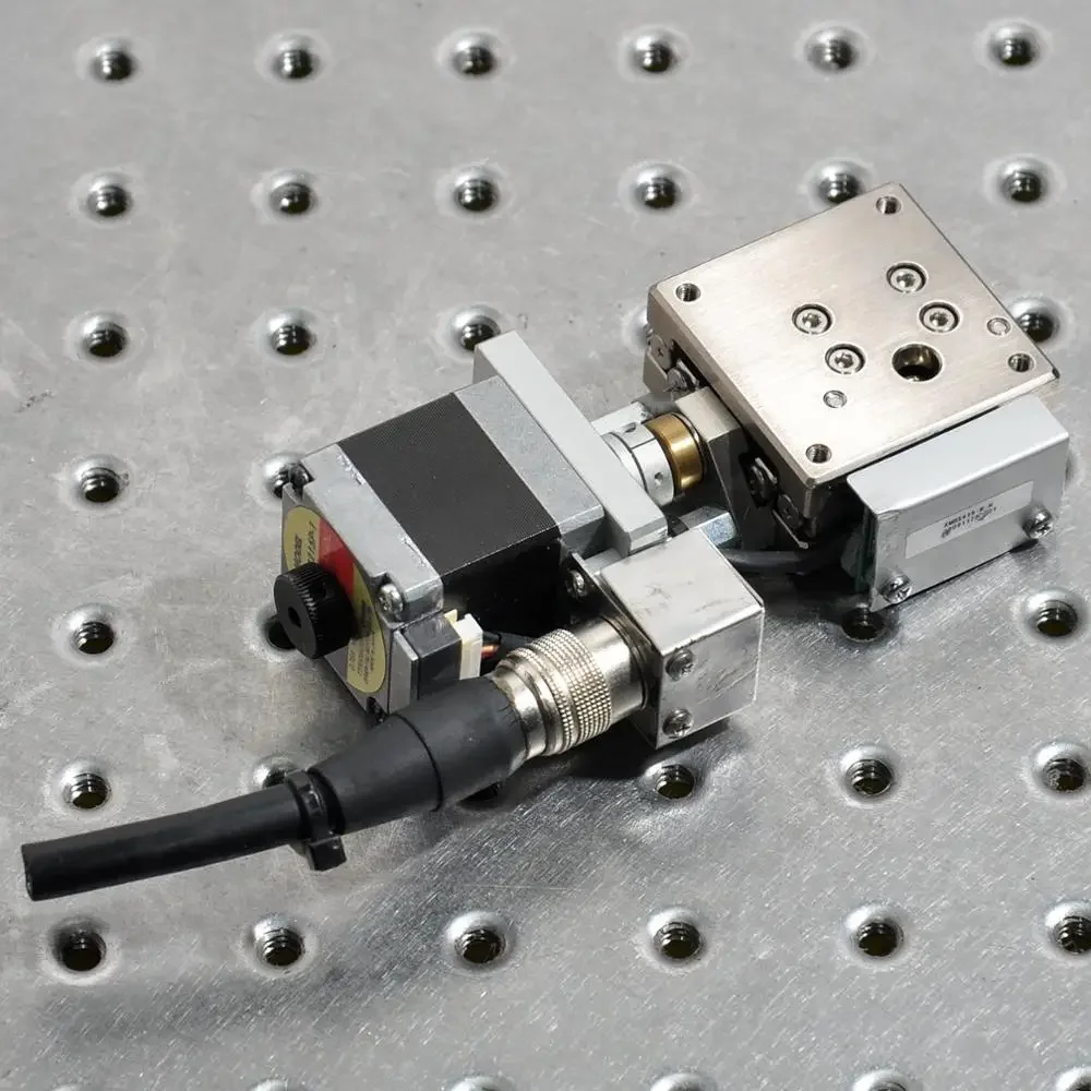 MISUMI XMBS415-R-N Stepper Motor Electric X-Axis Linear Ball Guide Type Sliding Table Steel