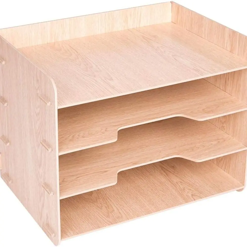 

Office Letter Organizer Tray - Desk Storage Sorter for Home Efficiency