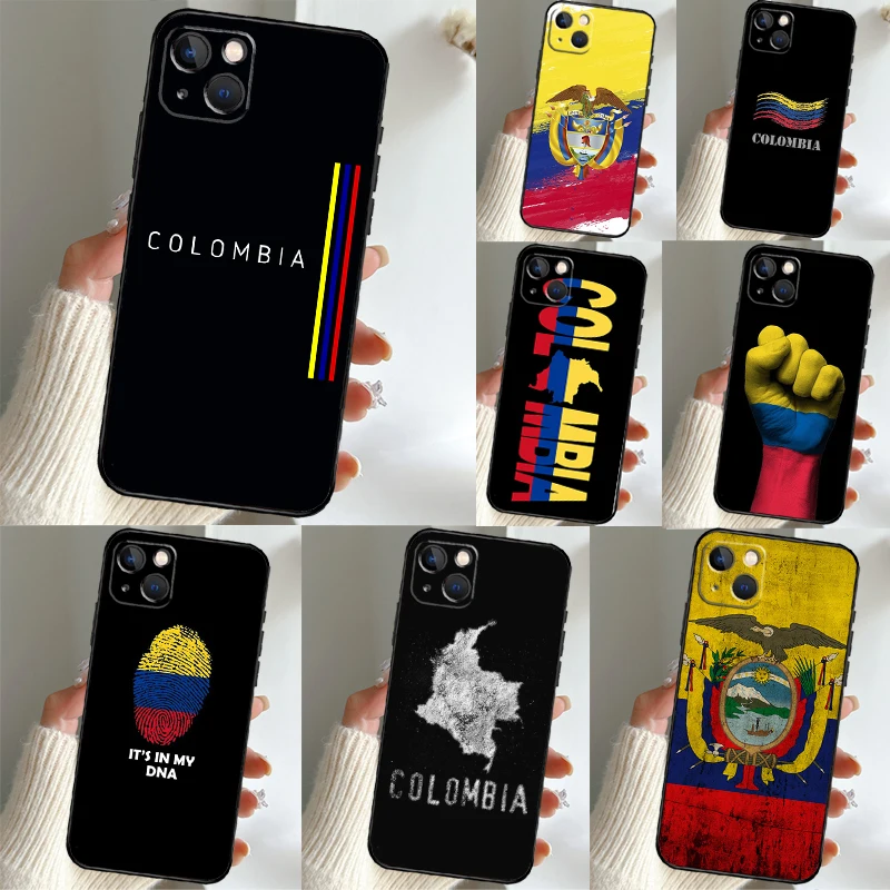Colombia Flag Case For Samsung Galaxy A54 A34 A14 A56 A36 A26 A16 A06 A12 A22 A32 A52 A13 A53 A15 A35 A55