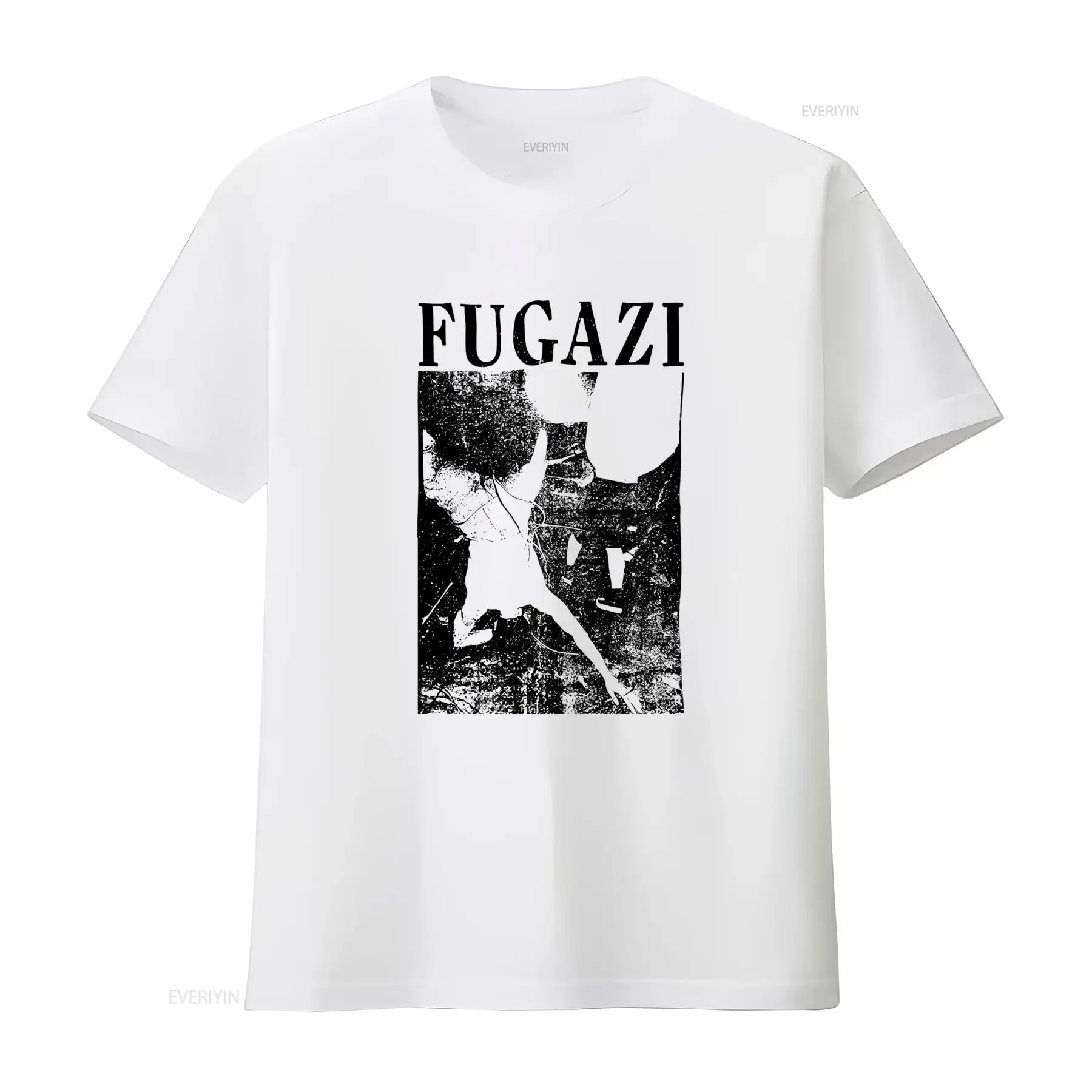 Camiseta Fugazi At The Drive In Atdi Unwound Like Jehu Punk Rock Post Hardcore Merch Bootleg Vintage Cuello Redondo Ligero