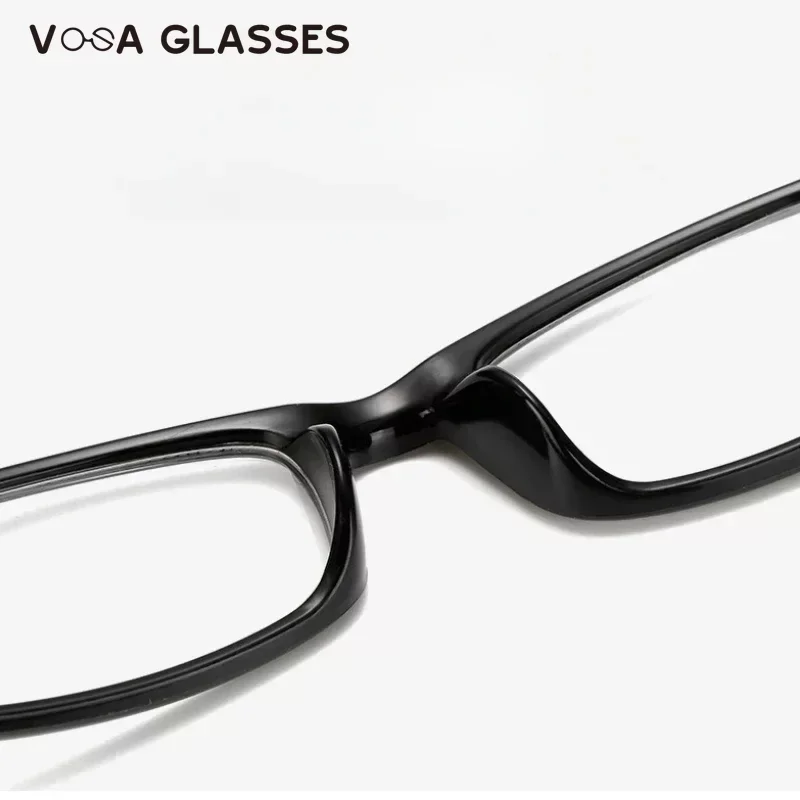 Full Frame Reading Glasses Women Ultra-light Comfort Computer Glasses High-definition Resin Prescriptions Glasses +100 To +400