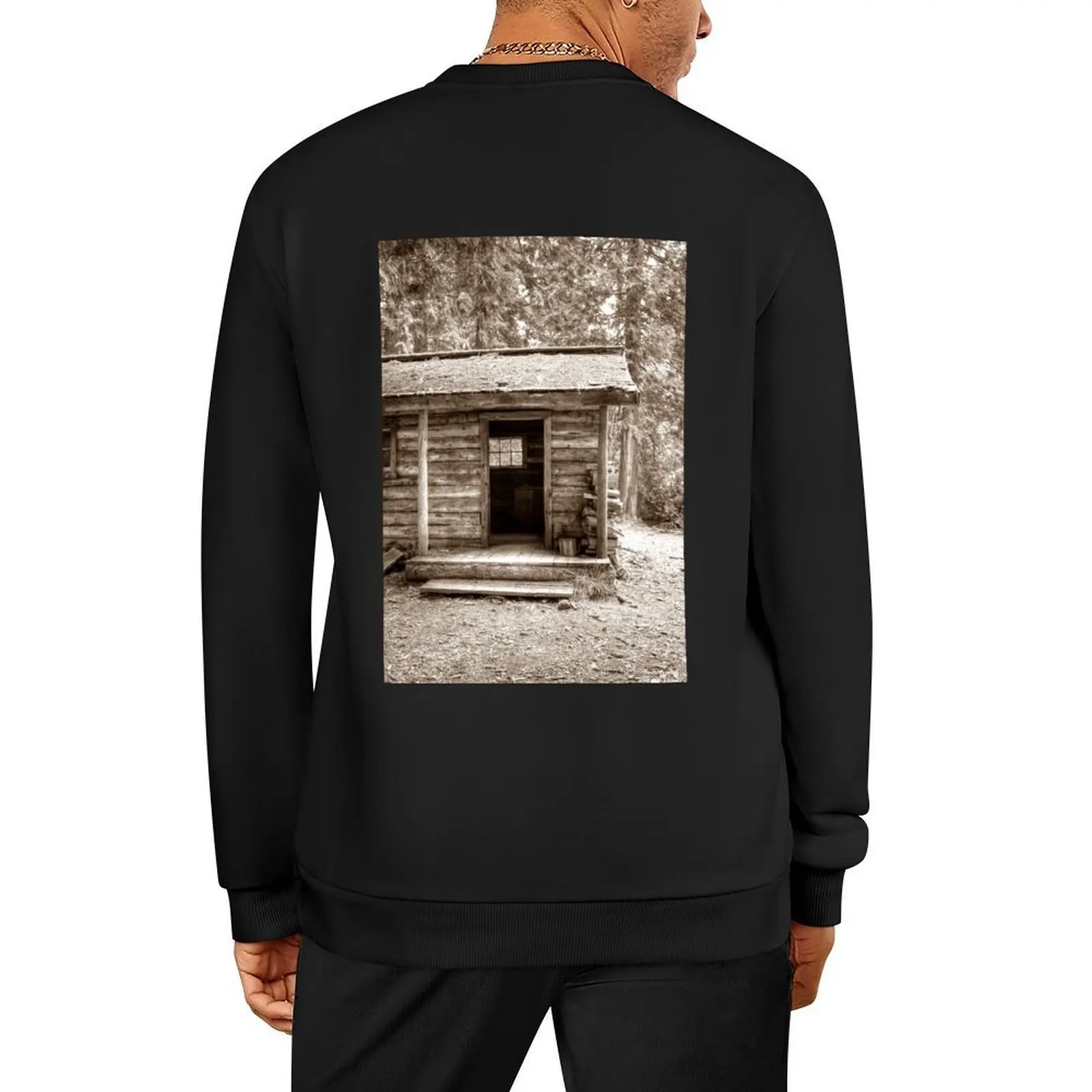 

WCTH Cabin Pullover japanese style graphic t shirts men blouse anime clothing men's sweatshirt